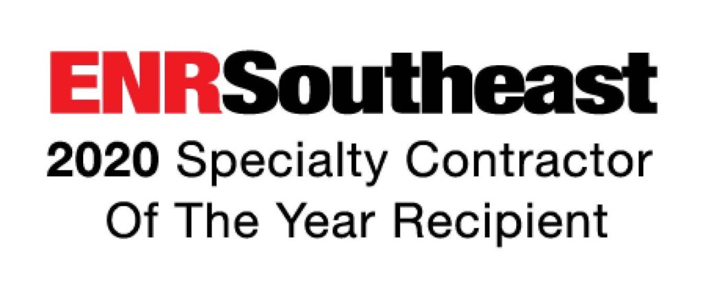 ENR Southeast 2020 Specialty Contractor of the Year Recipient